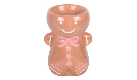 Pink Gingerbread Man Oil Burner