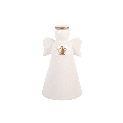 Star Angel Taper Candle Holder