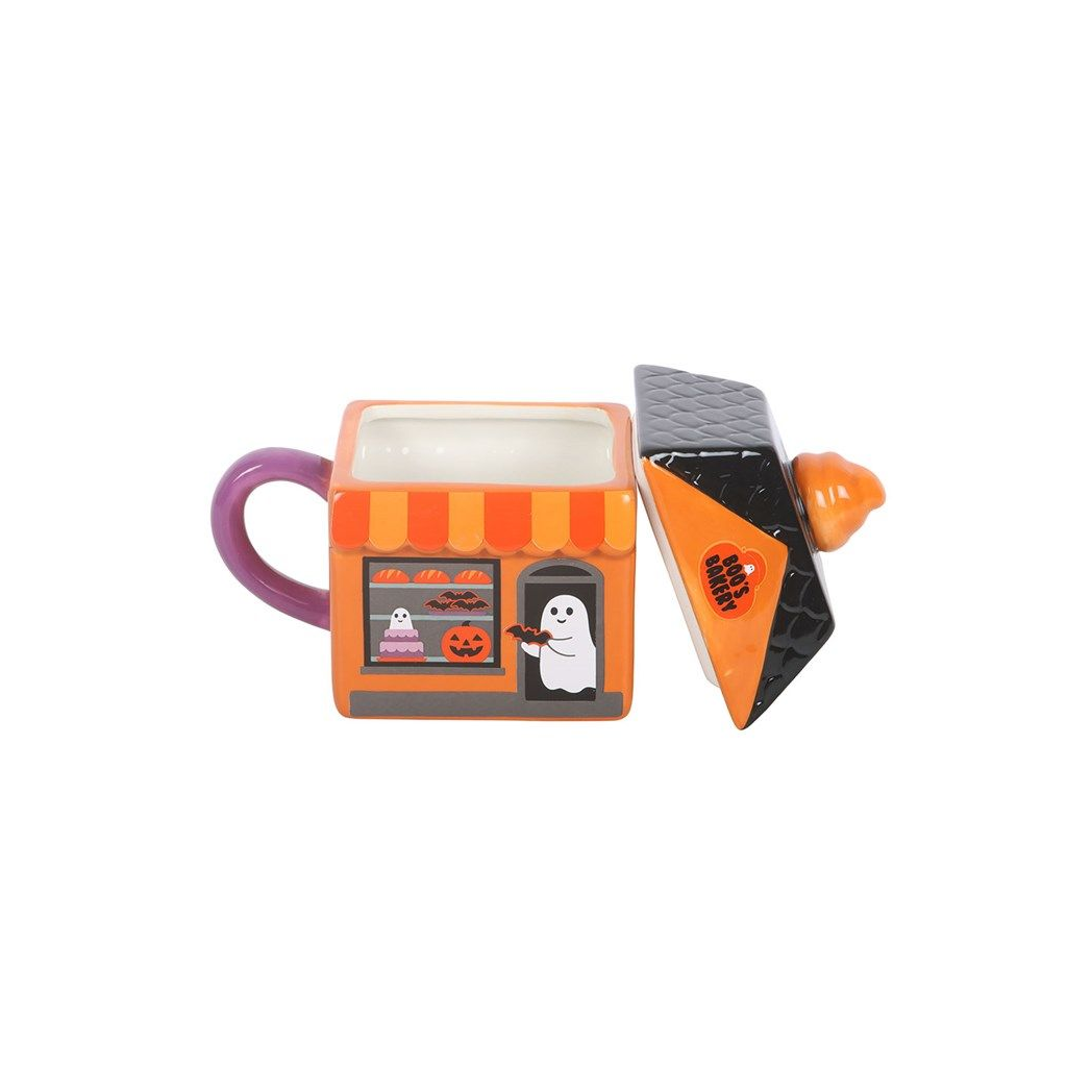 Boo's Bakery Lidded Mug