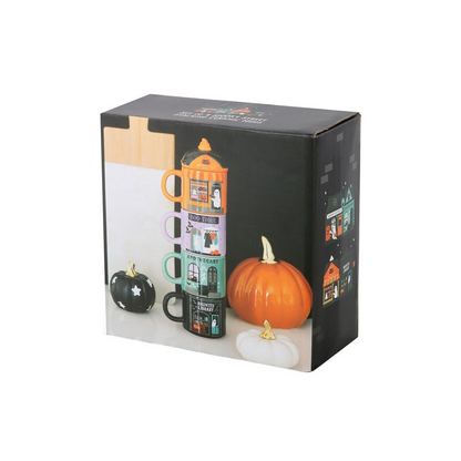 Spooky Street Stacking Mug Set