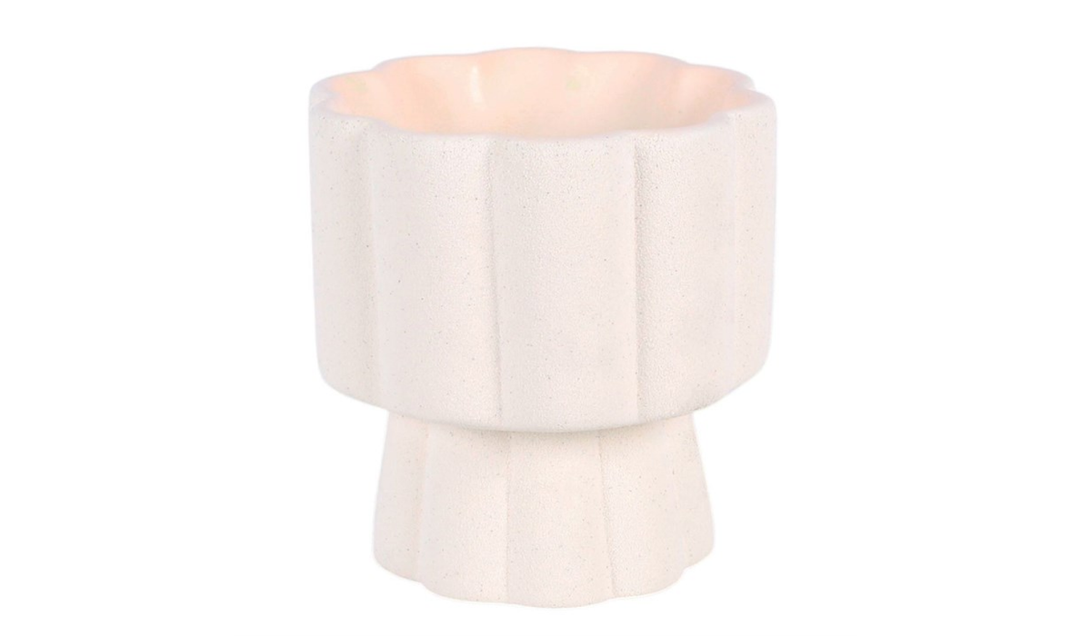 Scalloped Pedestal Oil Burner