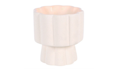 Scalloped Pedestal Oil Burner