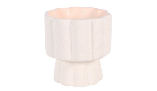 Scalloped Pedestal Oil Burner