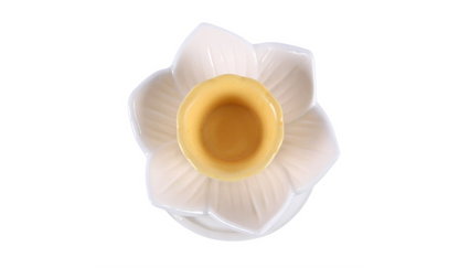 White Daffodil Oil Burner and Wax Warmer