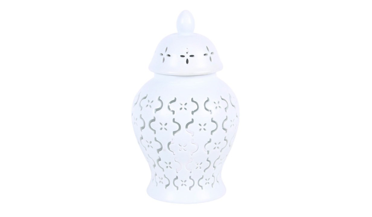 Moroccan Lantern Cut Out Oil Burner and Wax Warmer