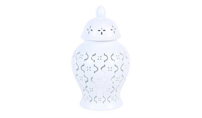 Moroccan Lantern Cut Out Oil Burner and Wax Warmer