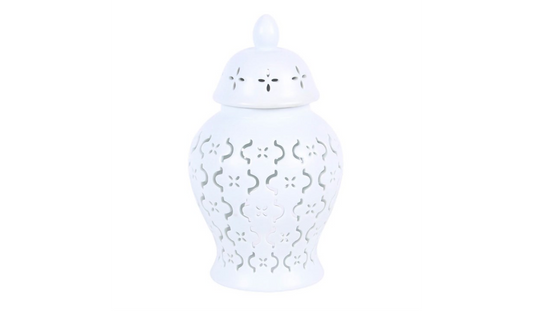 Moroccan Lantern Cut Out Oil Burner and Wax Warmer