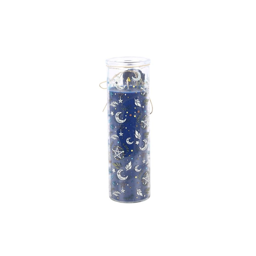 Solstice Spell Print Blackberry & Pine Tube Candle