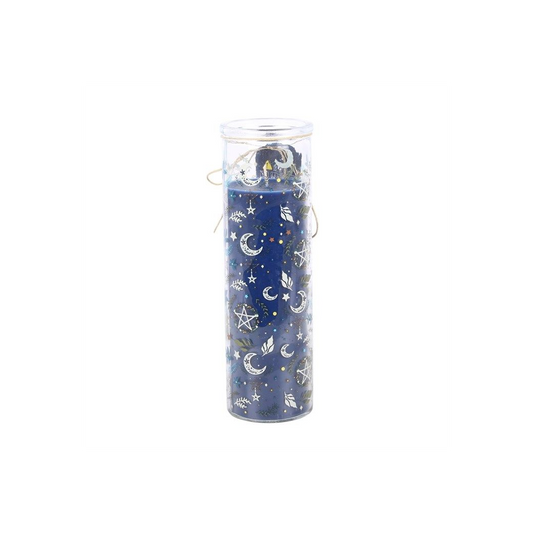 Solstice Spell Print Blackberry & Pine Tube Candle
