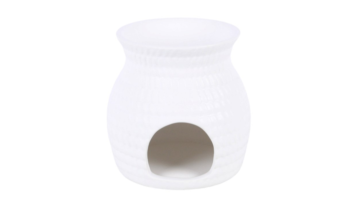 Woven Basket Effect Oil Burner and Wax Warmer