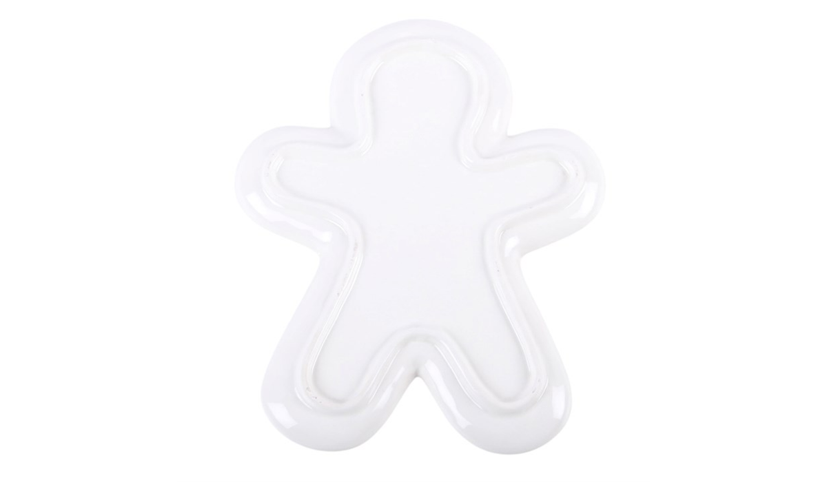 Sugarplum Bakery Gingerbread Man Serving Plate