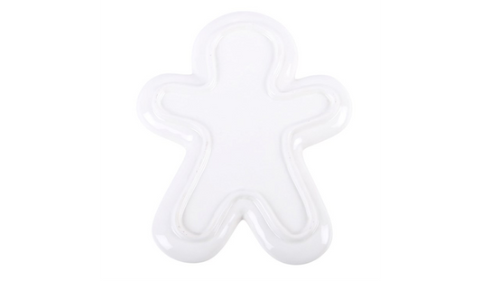 Sugarplum Bakery Gingerbread Man Serving Plate