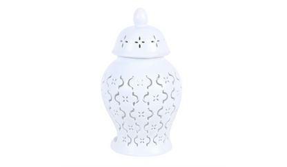 Moroccan Lantern Cut Out Oil Burner and Wax Warmer