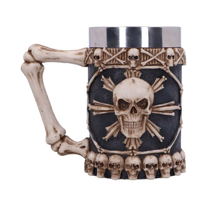 Large Tankard of Skulls 16cm