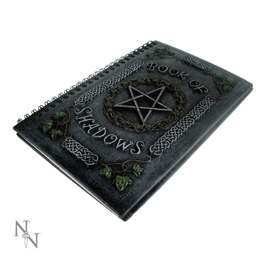 Ivy Book Of Shadows Journal With Pentagram Resin Cover (22cm)