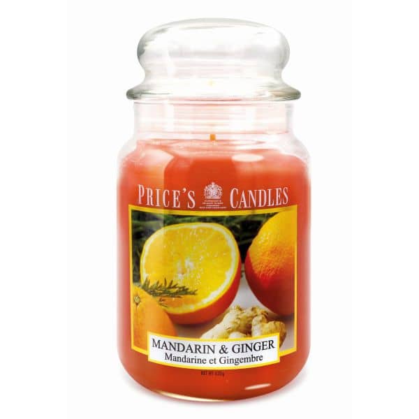 Large Jar Candle - Mandarin and Ginger