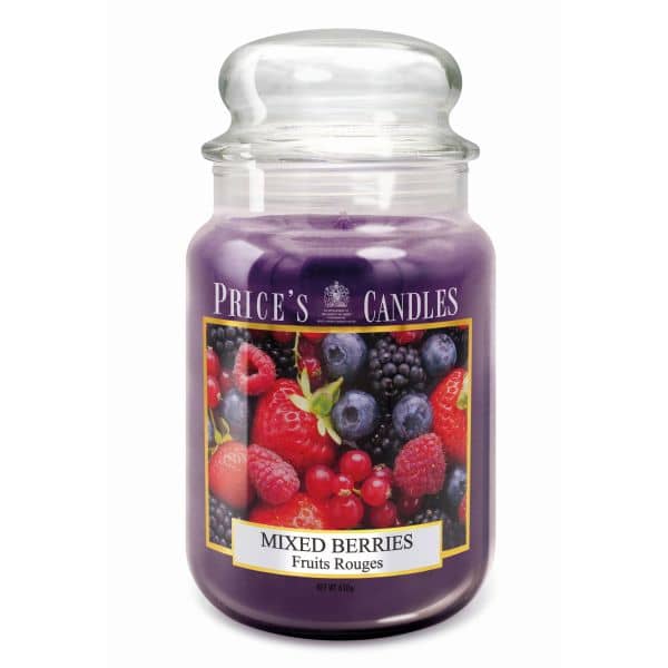 Large Jar Candle - Mixed Berries