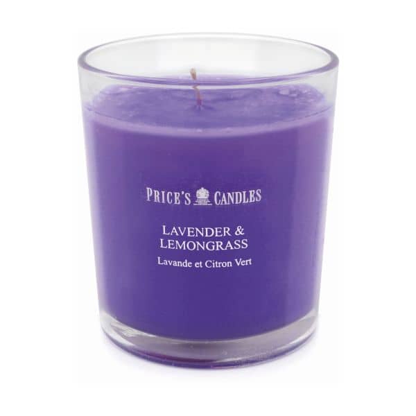 Lavender & Lemongrass Scented Jar Candle