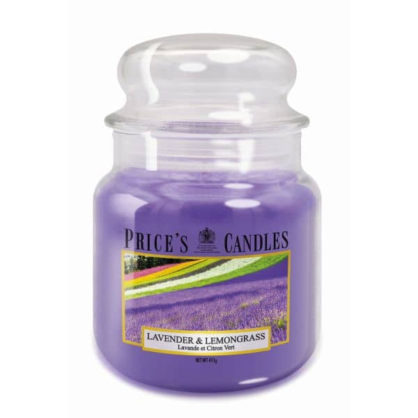 Medium Jar Candle - Lavender and Lemongrass