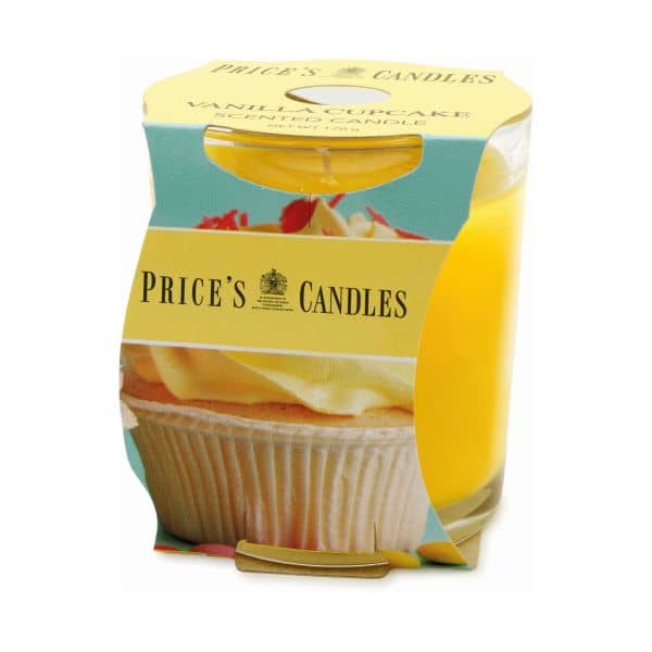 Vanilla Cupcake Scented Jar Candle