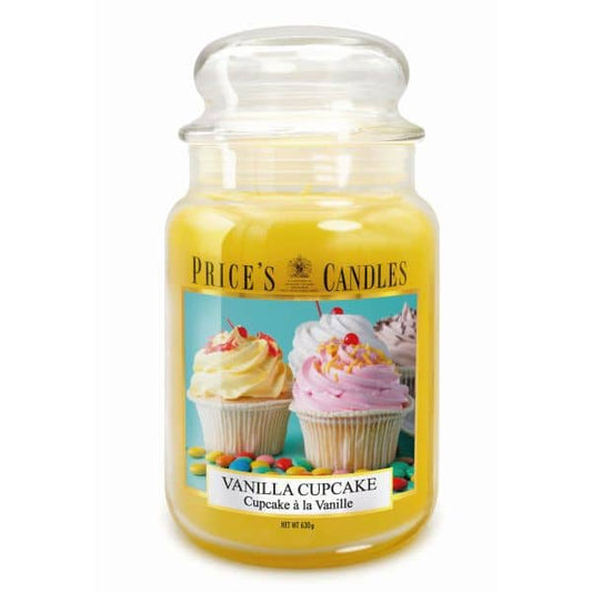 Large Jar Candle - Vanilla Cupcake