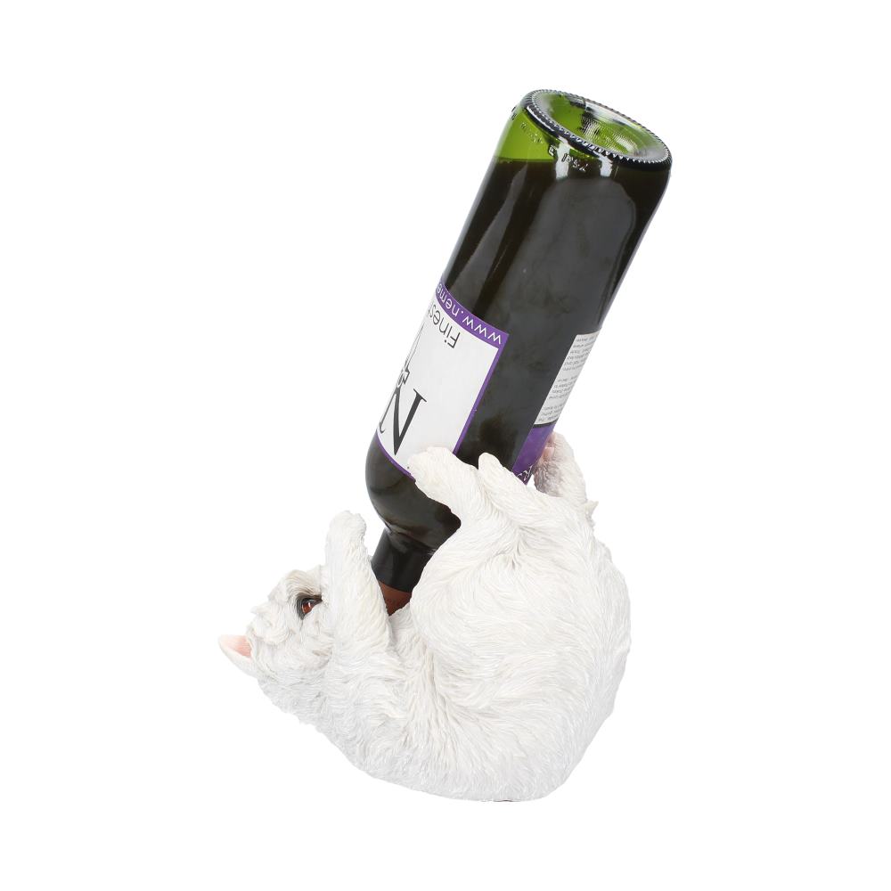 Westie Guzzler Dog Wine Bottle Holder