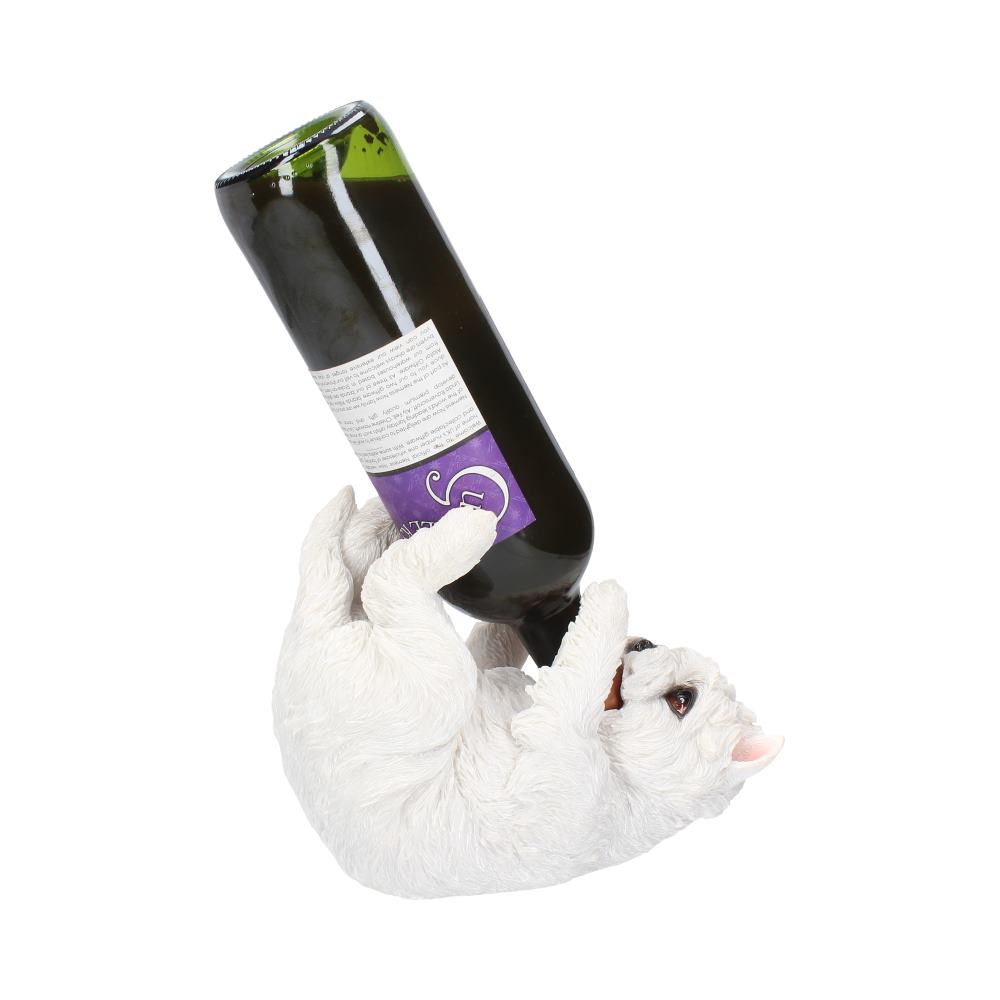 Westie Guzzler Dog Wine Bottle Holder