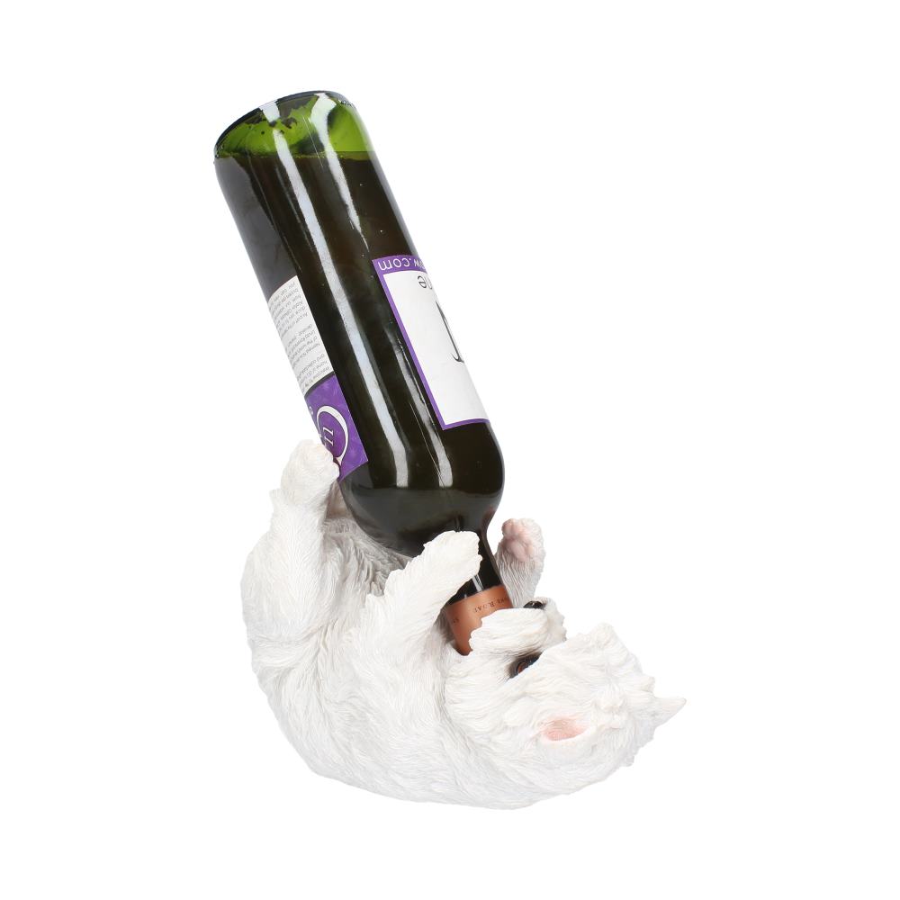 Westie Guzzler Dog Wine Bottle Holder