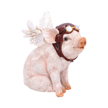 When Pigs Fly Winged Pilot Pig Ornament