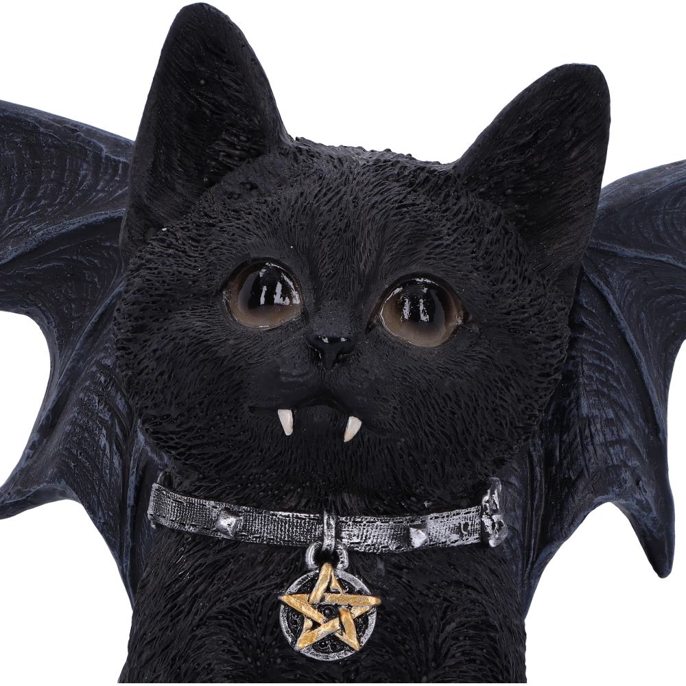 Vampuss 16cm Black Bat Cat Figurine