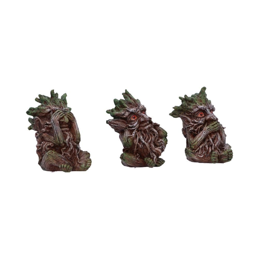 Three Wise Ents Tree Spirit Figurines