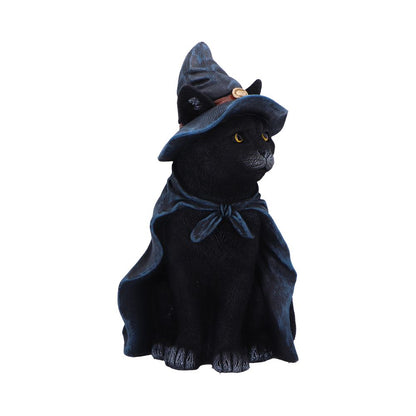 Bewitching Witch Cat Figurine