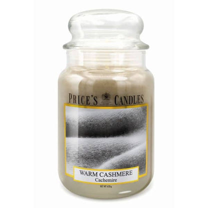 Large Jar Candle - Warm Cashmere