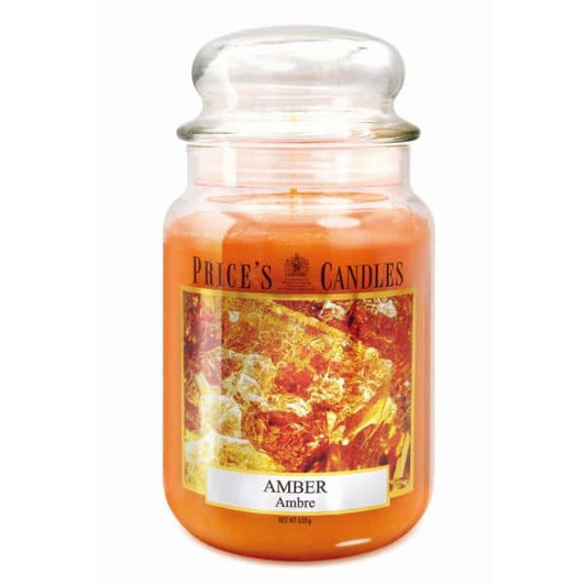 Large Jar Candle - Amber