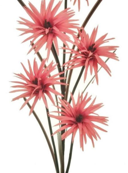 Artificial Silk Phoenix Bunch - Rouge Pink H90 cm