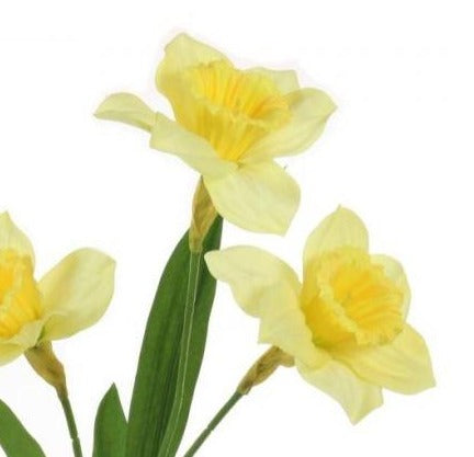 Artificial Silk Daffodil Stem H75 cm