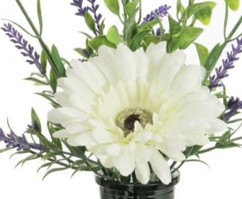 Artificial Single Gerbera in a Vase