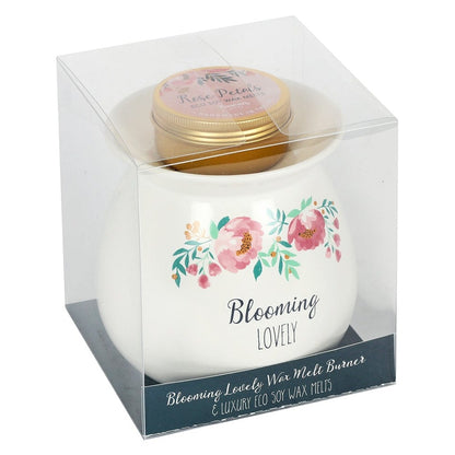 Wax Melt Burner Gift Set - Blooming Lovely