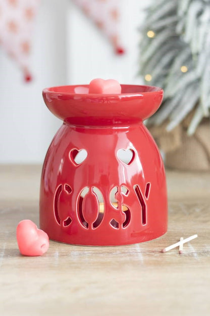 Red Cosy Ceramic Wax Melt Gift Set