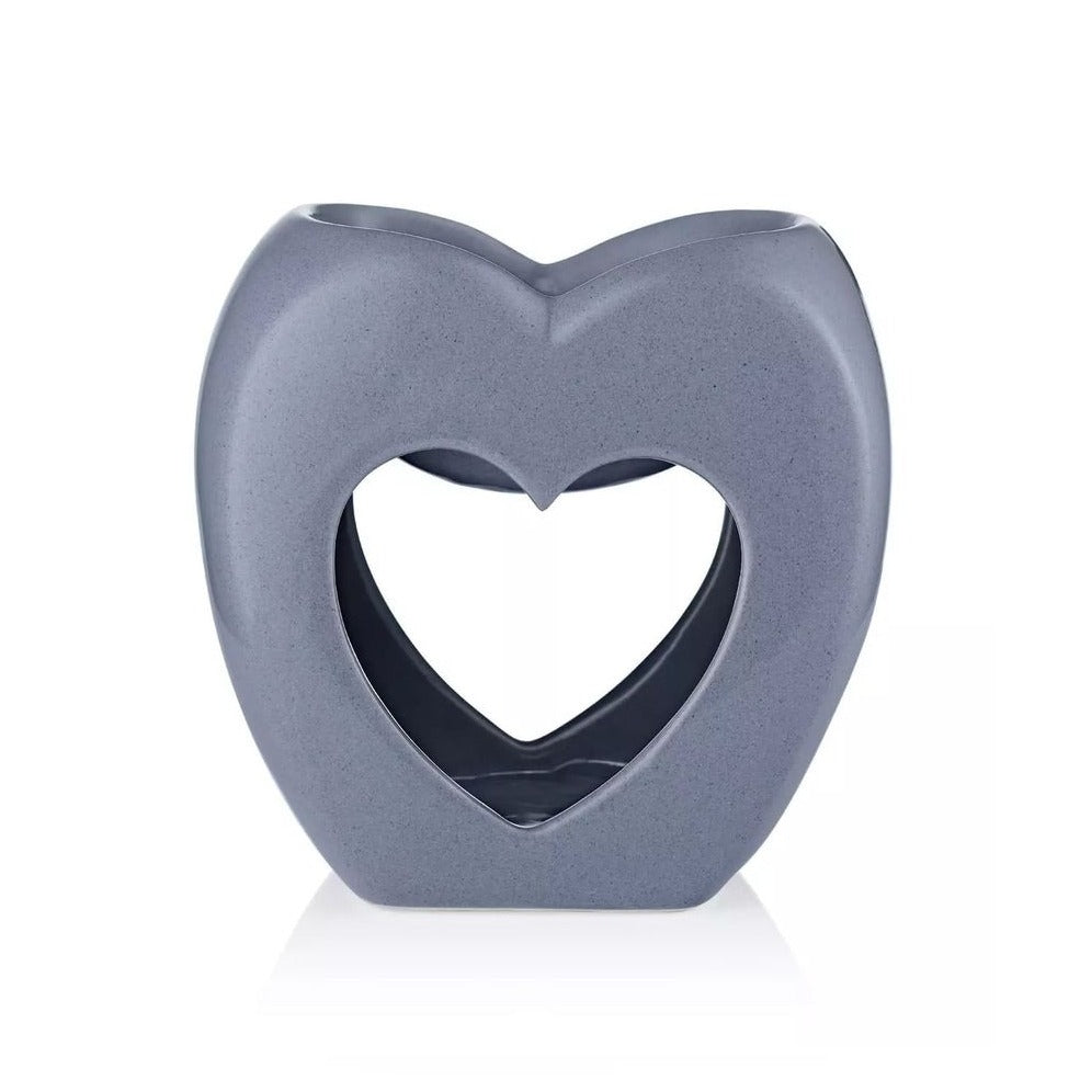 Ava may Heart Shaped Burner - Grey