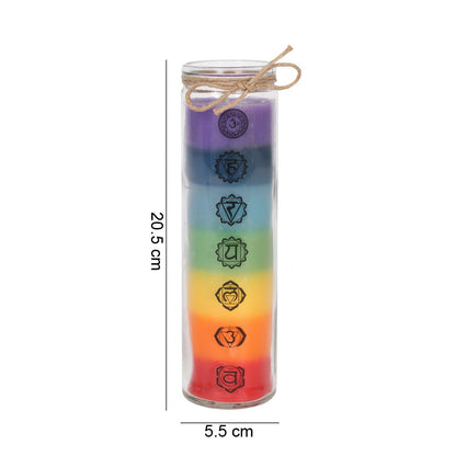 Chakra Tube Candle