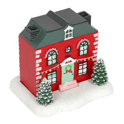 Mini Christmas House Incense Cone Burner