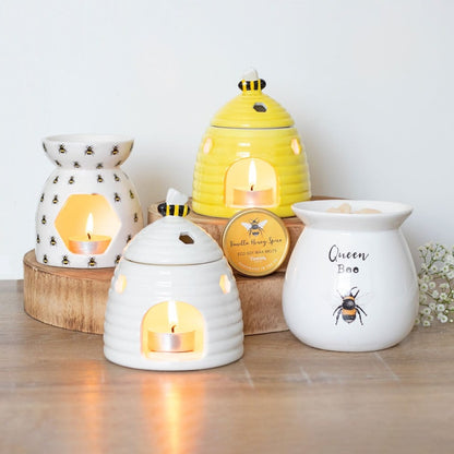 Bee Print Ceramic Wax Warmer