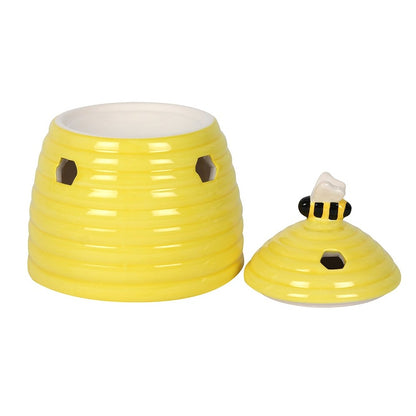 Beehive Ceramic Oil Burner Yellow