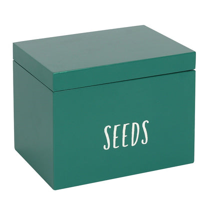 Wooden Seed Organiser Storage Box