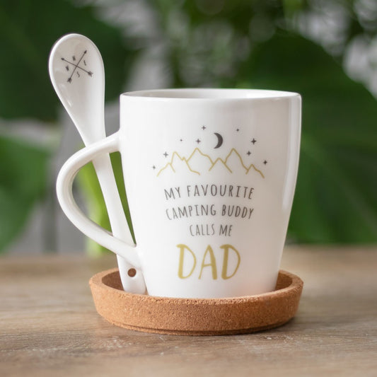 Dad Camping Mug Set