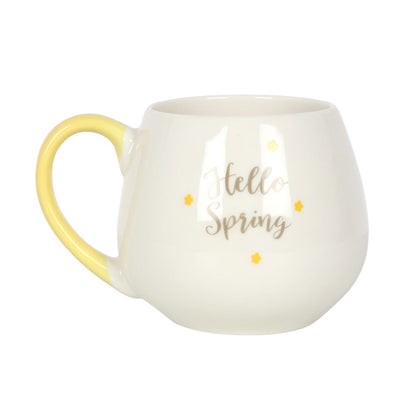 "Hello Spring" Rounded Mug