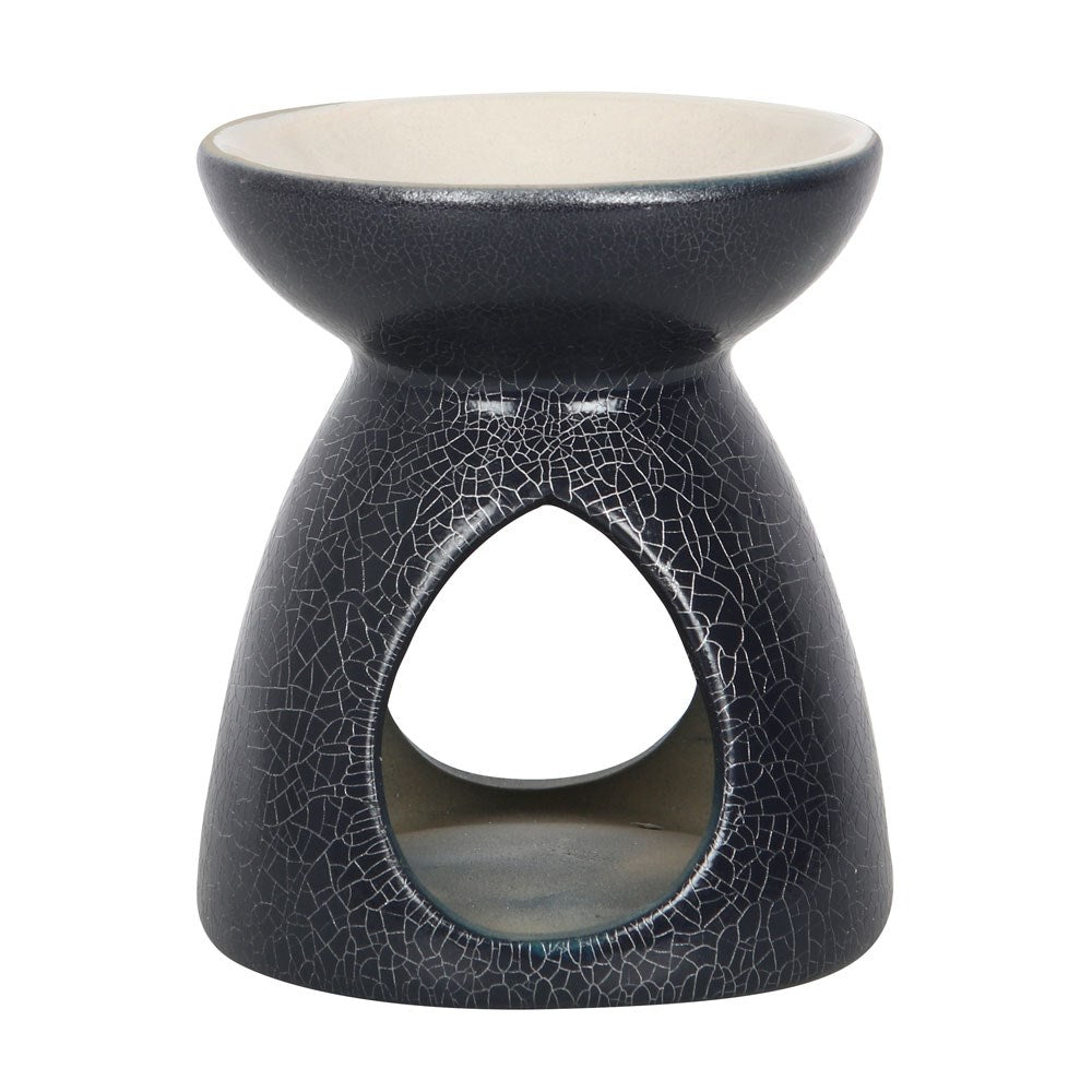 Grey Crackle Pattern Oil Burner