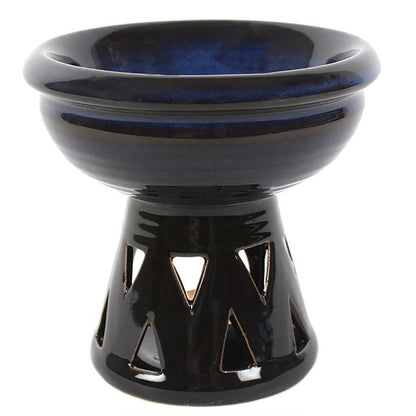 Ceramic Bowl Oil Burner Blue