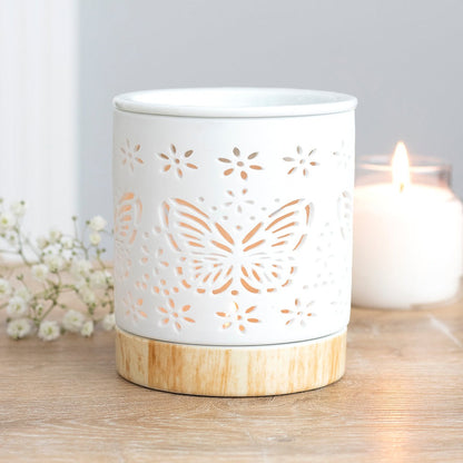 Ceramic Butterfly Oil Burner